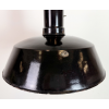 Industriální smaltovaná lampa 1950