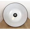 Industriální smaltovaná lampa "AEG"