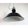 Industriální smaltovaná lampa "AEG"