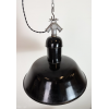 Industriální smaltovaná lampa "AEG"
