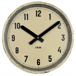  Industri&aacute;ln&iacute; hodiny IBM 34 cm