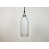 Retro skleněný lustr