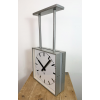 Industriální hodiny oboustranné PRAGOTRON 44 cm