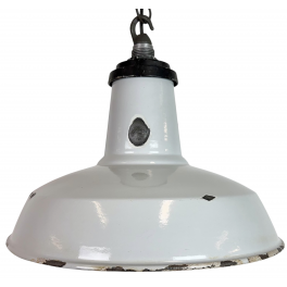 Industri&aacute;ln&iacute; smaltovan&aacute; lampa 