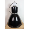 Industriální smaltovaná lampa šedá