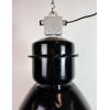 Industriální smaltovaná lampa šedá
