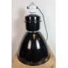 Industriální smaltovaná lampa šedá
