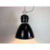 Industriální smaltovaná lampa šedá