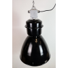 Industriální smaltovaná lampa šedá