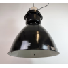 Industriální smaltovaná lampa šedá