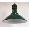 Industriální smaltovaná lampa