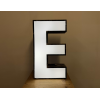 Velké reklamní plechové svítící  písmeno N