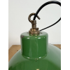 Industriální smaltovaná lampa 