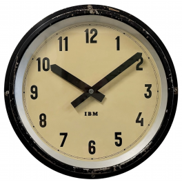  Industri&aacute;ln&iacute; hodiny IBM 34 cm