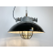 Industriální smaltovaná lampa